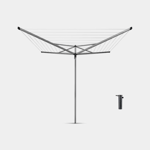 Brabantia Essential 50m Rotary Airer with Ground Tube - BRAND NEW, SEALED