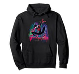 Marvel Spider-Man Miles Morales Graffiti City Pullover Hoodie