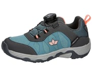 Lico Jackson Chaussures de Trekking, Bleu pétrole Gris Saumon, 37 EU