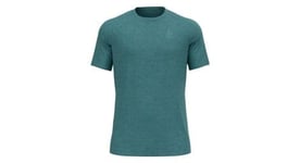 T shirt trail running odlo x alp performance wool 115 bleu