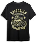 Dunken Café racer T-shirt (Dam,M)