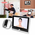 Peephole Camera Intelligent Wireless Wifi Video Two Way Talk Digital Door Vi Hot