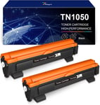 TN1050 Compatible pour Brother TN 1050 Cartouches de Toner Remplacement pour Brother MFC-1910W MFC-1810 HL-1210W HL-1212W HL-1112 HL-1110 DCP-1610W DCP-1612W DCP-1510 DCP-1512 (2 Noir).[G828]