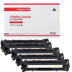 TONER EP716 (CB540) (x2) + EP716 (CB541) + EP716 (CB543) + EP716 (CB542) EP716 (CB540) (x2) + EP716 (CB541) Noir x2 + Cyan + Magenta + Jaune x 5 Compatible pour CANON-NOPAN-INK Canon LBP 5050 n 5050 I-Sensys LBP-5050 n LBP-5050 MF 8050 cn MF 8030 cn