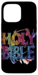 iPhone 14 Pro Max Colorful Holy Bible Costume Case