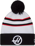 Haas F1 Team New Era Kevin Magnussen 20 Beanie Bobble Hat Black Free UK Shipping