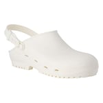 REPOSA Max Sabot Femme Medical Confortable, Chaussure Infirmiere Hopital, Semelle Anatomique en Caoutchouc Antidérapante SRC, Sangle Réglable, Sabot Sanita Stérilisable Antistatique et Légère - Unisex