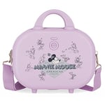 Disney Minnie Happiness Trousse de Toilette Adaptable avec Bandoulière Violette 29x21x15 cms ABS Rigide 9.14L 2.52 kgs