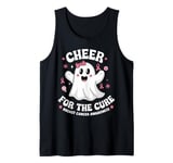 Cheer for the Cure Breast Cancer Awareness Ghost Pink Ribbon Tank Top