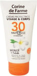 Corine De Farme - Huile Sèche Protectrice SPF6 - Protection Solaire UVA UVB - Br