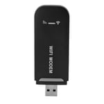 (Black)4G USB Portable WiFi Plug And Play Multiple High Speed Internet Portable