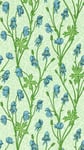 Morris & Co Bedford Park Monkshood Cobalt Goblin Green