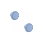 2x bouton de meuble boule diamètre 45mm bois tiroir enfant garçon chambre, bleu