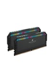 Corsair Dominator Platinum RGB DDR5-6000 - 32GB - CL36 - Dual Channel (2 pcs) - AMD EXPO & Intel XMP - Svart med RGB