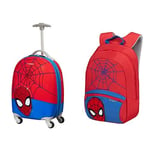 Samsonite Disney Ultimate 2.0 - Spinner XS, Bagage Enfant, 45 cm, 23.5 L, Rouge Disney Ultimate 2.0 - Sac à Dos pour Enfant, 35 cm, 11 L, Rouge