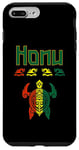 Coque pour iPhone 7 Plus/8 Plus Tortue polynésienne reggae – Honu Love pour les amateurs de l'île