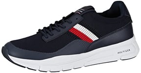 Tommy Hilfiger Baskets De Running Homme Premium Lightweight Runner Knit Chaussures De Sport, Bleu (Desert Sky), 42 EU