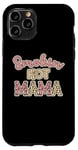 Coque pour iPhone 11 Pro Retro Smoking Hot Mama Cheetah Rose Blush Sexy Mom