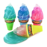 Melting ice cream putty – slime i isvafler! Pris pr. stk., sælges assorteret online