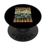 Chandler Arizona Cactus Retro Assorti Famille PopSockets PopGrip Adhésif