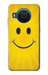 Yellow Sun Smile Case Cover For Nokia X20