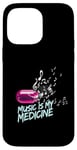 Coque pour iPhone 14 Pro Max Music is my Medicine for Music Lovers for a Music Lover