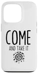 Coque pour iPhone 13 Pro Come And Take It Livre de lecture Bibliophile