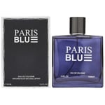 Lovali Paris Blue Designer Men's Fragrance 100ml Spray EDC Eau De Cologne