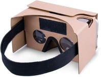 Google Cardboard, 3D VR Headsets DIY Virtual Reality box Glasses with Clear Opt