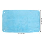 (Blue)Electric Heating Pad USB Warmer Blanket For Hand Abdomen Shoulders Back