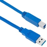 BeMatik - Super Cable USB 3.0 Un mâle à B mâle 2m