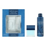 Guess Mens Seductive Homme Blue Eau de Toilette 50ml + Body Spray 226ml Gift Set - One Size