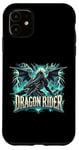 iPhone 11 Dragon Rider Fantasy Storm Lightening Dragon Case