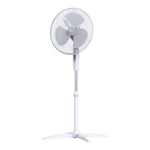 Ventilateur sur pied oscillant et inclinant 40 cm 3 vitesses