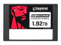 Kingston DC600ME - SSD - Mixed Use - chiffré - 1.92 To - interne - 2.5" - SATA 6Gb/s - AES 256 bits - TCG Opal Encryption 2.0