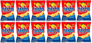 12 bags of Tayto Cheese and Onion Crisps from Ireland 25g each / total: 300g