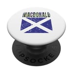 Clan McDonald Tartan Nom de famille écossais Scotland Pride PopSockets PopGrip Adhésif