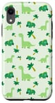 Coque pour iPhone XR "Midnight Dinosaur Land MagSafe Case avec contrôle de la caméra"