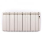 Radiateur électrique à fluide caloporteur - 2000W - Série D - Blanc perlé ROINTE