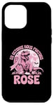 Coque pour iPhone 15 Plus Octobre Rose Dinosaure T-Rex Ruban Rose Octobre Rose