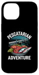 iPhone 14 Pescatarian Adventure Ocean Food Lover Case