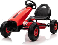 Triton Pedal Go-Kart G208 Röd