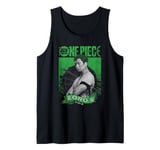 One Piece Zoro Etched Portrait Tank Top