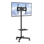 VEVOR Mobile Floor Stand TV Mount Bracket Stand Trolley Cart for 32-85 inch TV 