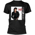 Michael Jackson Unisex Adult Bad Cotton T-Shirt - XXL