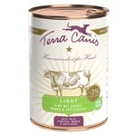 Ekonomipack: Terra Canis Light 12 x 400 g Nötkött med pumpa, mango och kronärtskocka