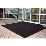 GPC Octagonal Surface Mat 1000 x 1500 mm Black