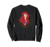 Disney Princess Ariel Modern Art Deco Style Sweatshirt