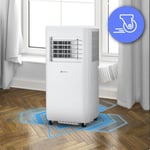 Climatiseur Mobile avec kit fenêtre - Tuyau évacuation 150 cm - 9000 BTU/h - 2 vitesses - Straße Tech ®