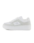 Champion Femme Foul Play Plat Velour W Low Chaussure de Piste d'athlétisme, Light Gris (ES002), 40.5 EU